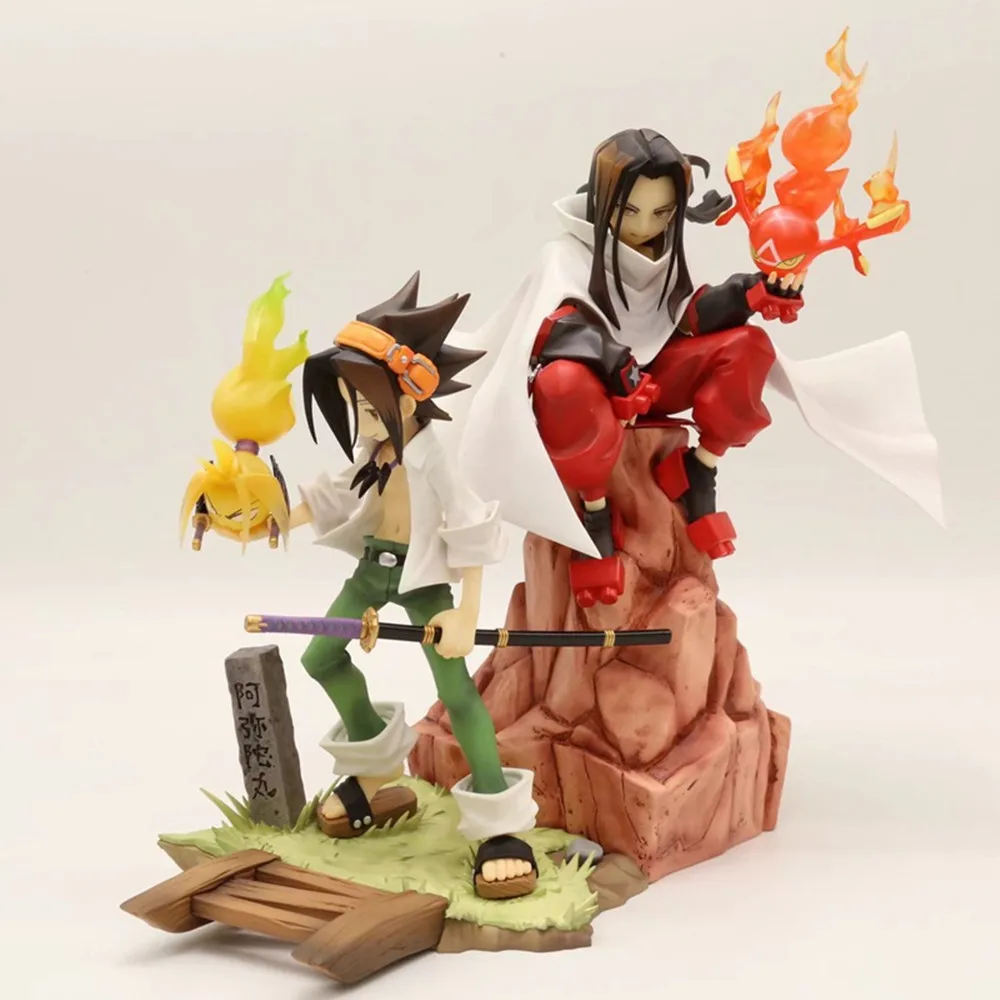

Shaman King Hao / Yoh Asakura 1/8 Scale PVC Figure Collectible Model Toy Christmas Gift Doll