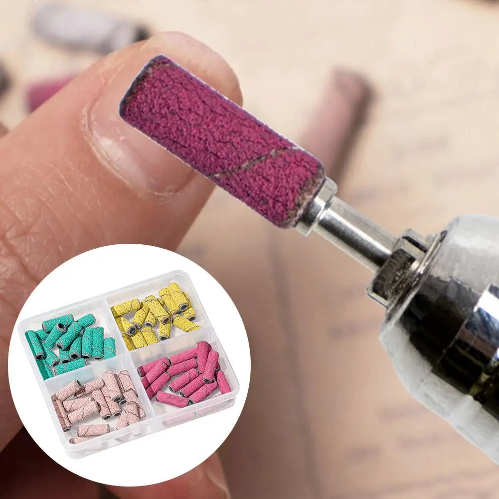 3mm Professional Small Nail Sanding Bands For Nail Drill Nail File For Acrylic Nails Gel Manicures And Pedicure Accessories A0P1