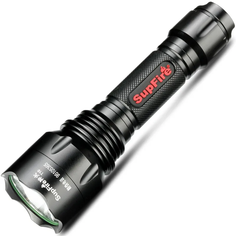 

Outdoor Bike Flashlight Strong Light Long Range Multifunctional Flashlight LED Rechargeable Black Lanterna Flashlights