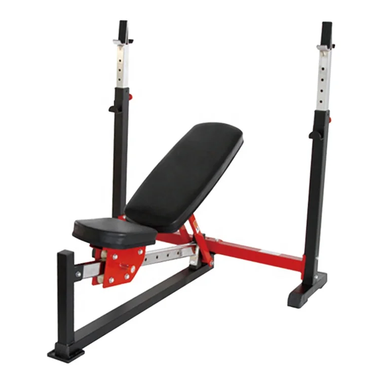

Strength Standard Bench Weight Lifting Barbell Gym Adjustable Weight Bench With Rack 2025 New