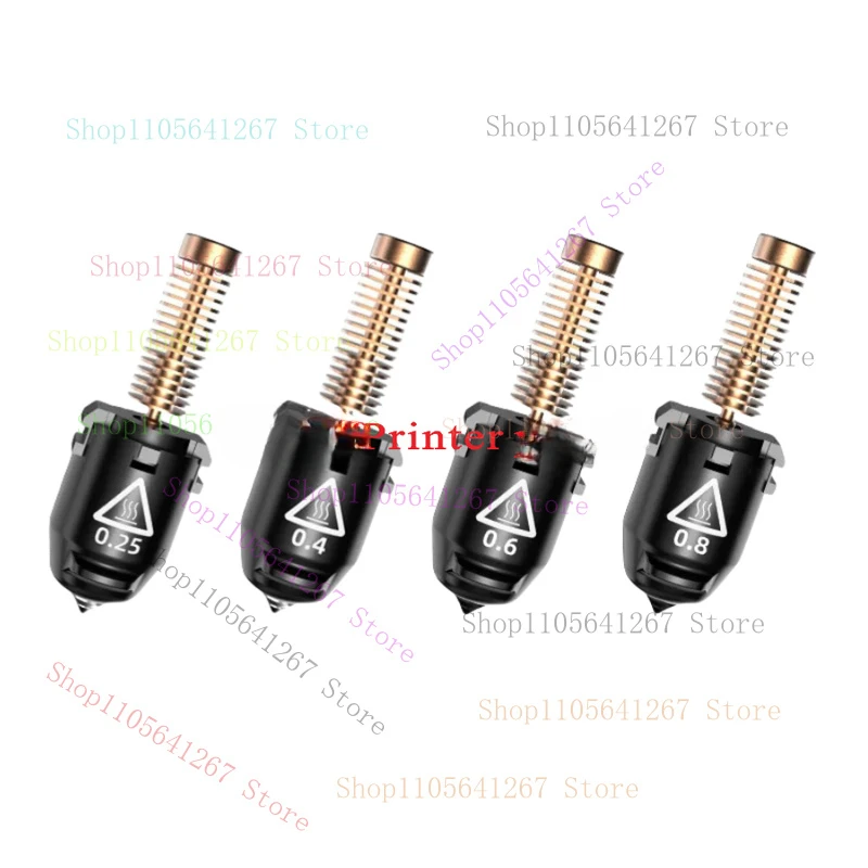 3D Printer Parts 0.25/0.4/0.8/0.6mm Extruder Nozzle For Flashforge AD5M/AD5M Pro