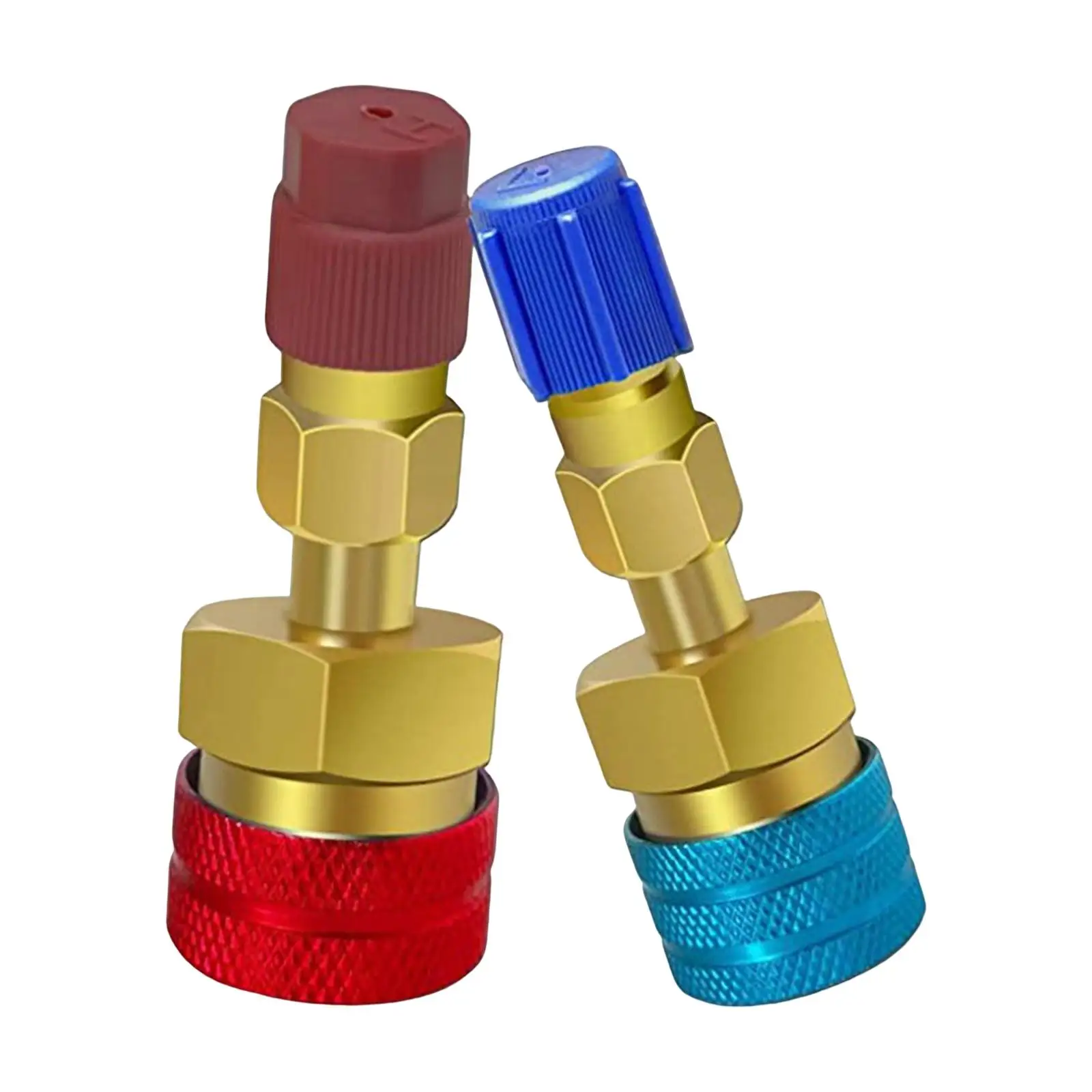 2Pcs R1234Yf Quick Couplers Kit Hose Fitting Hose Fitting Connectors