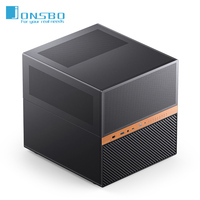 Jonsbo N6 NAS Computer Case MATX ITX Desktop Chassis 9 Hard Disk Slots With 120mm Dual Fans Support 240 Water-cooled