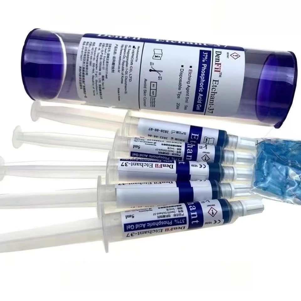 5 مللي/قطعة الأسنان 37% حمض الفوسفور المواد المحفورة حمض محفور مختبر القشرة لصق تقويم الأسنان قوس الترابط ملء #3