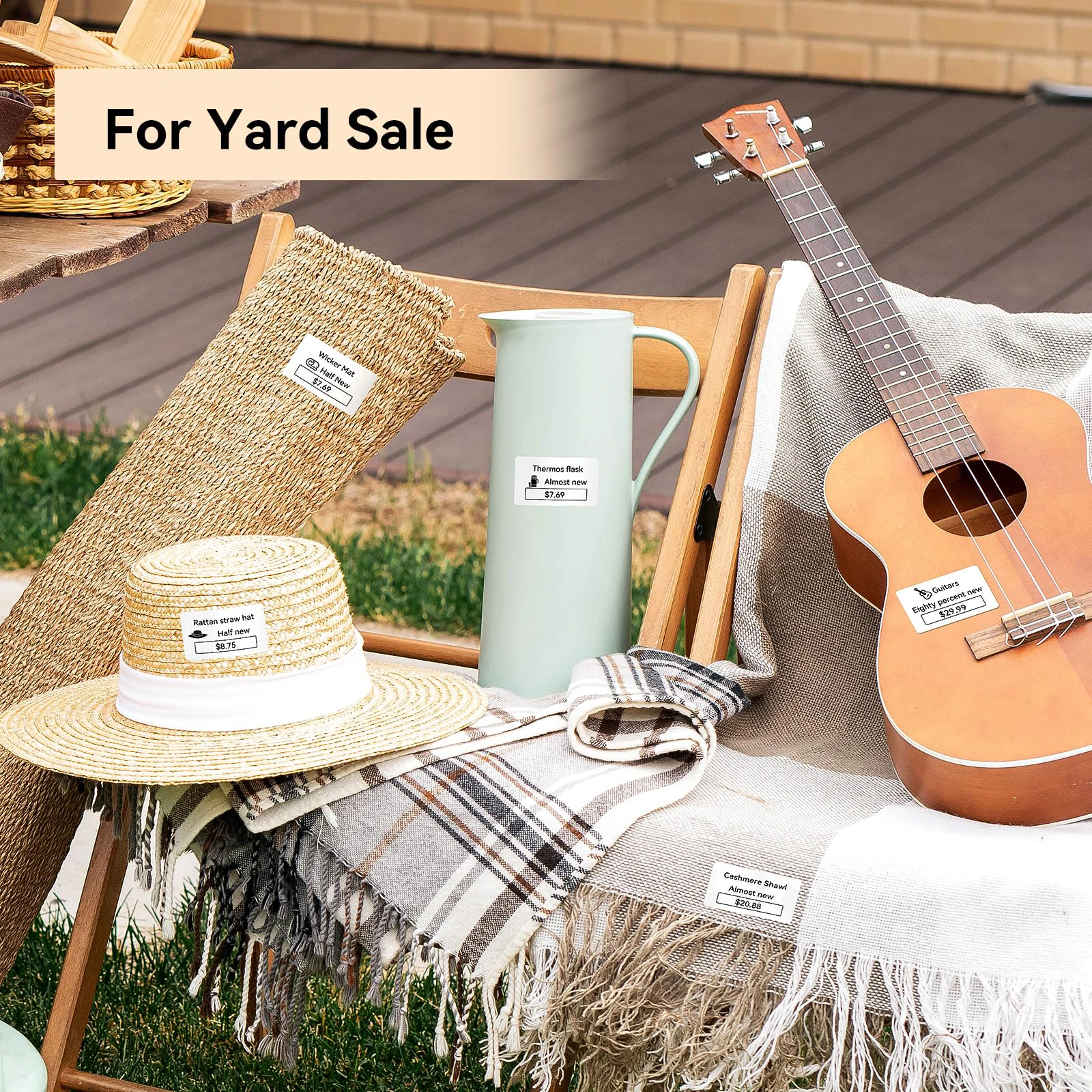 Niimbot B1 Mini Portable Thermal Printer Multi-scene Application Stickers Thermal Label For NIIMBOT B1/B21/B3S White Label  New