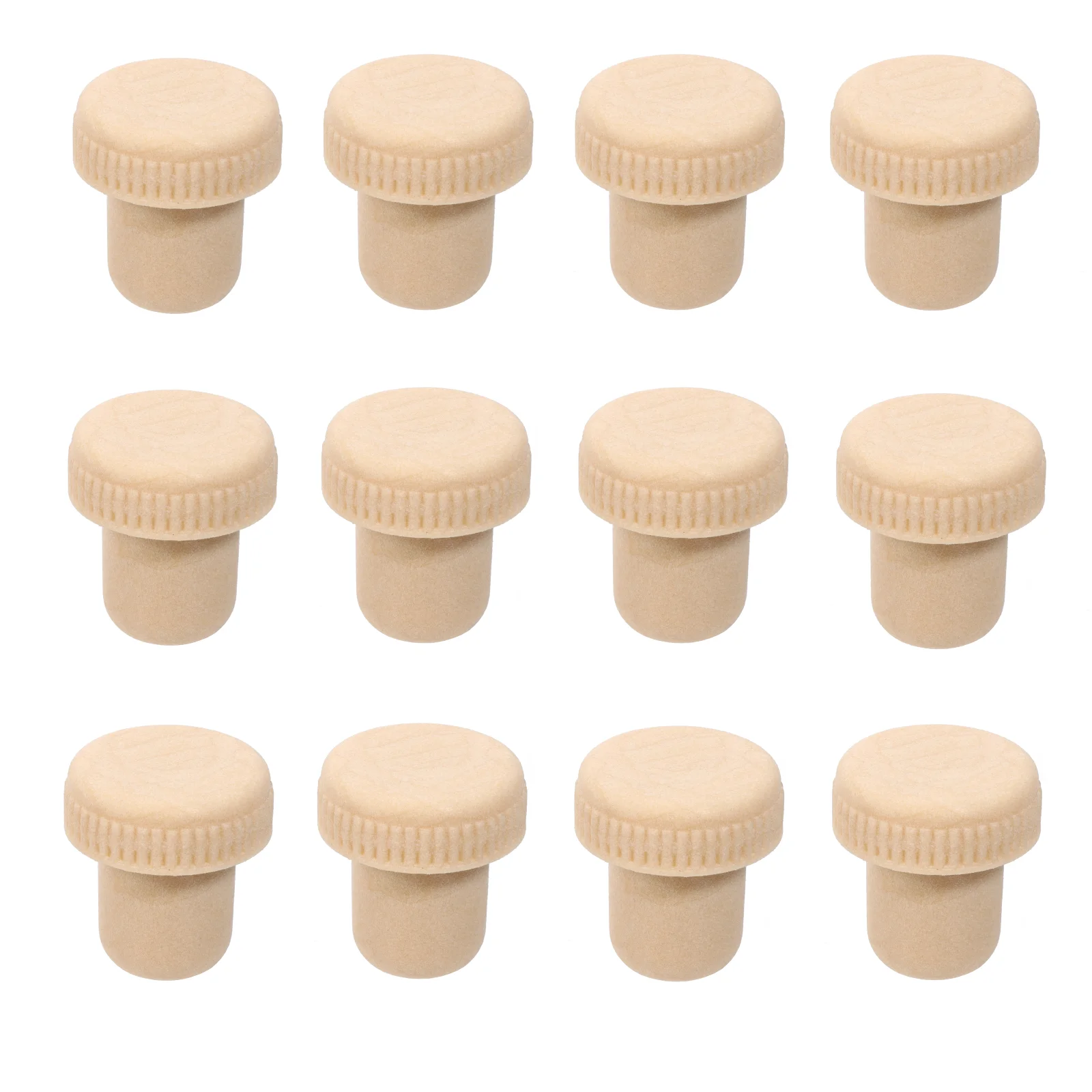 Cork Bottle Stopper Plugs Wooden Corks Stoppers Beverage Tapered Sealing Red Plug Sealer Reusable Caps Jars Winemaking