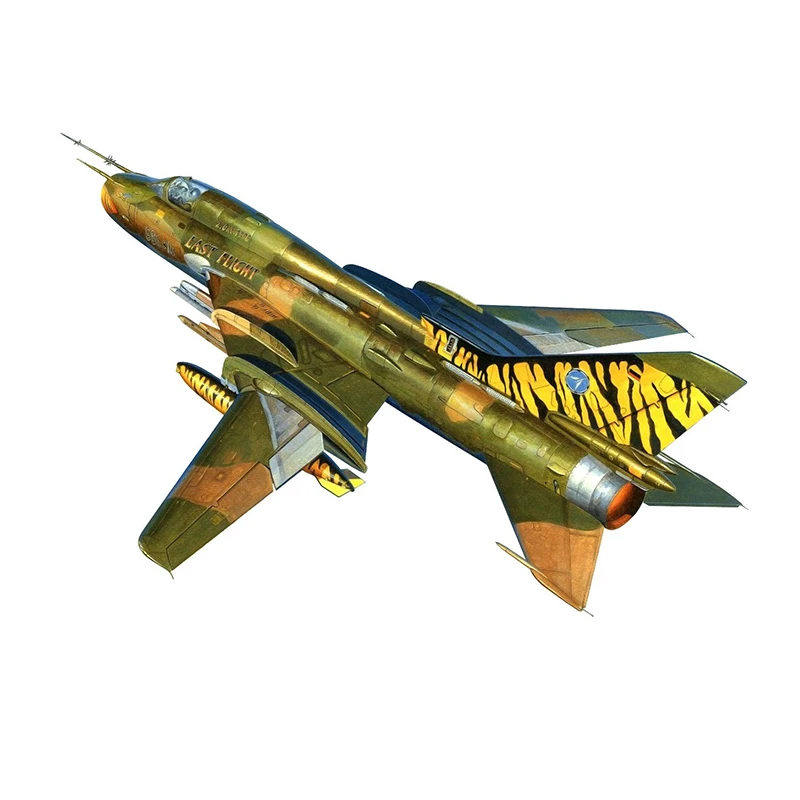 Kitty Hawk ชุดประกอบโมเดลเครื่องบิน KH80146 M3 Su-22/1/48ต่อสู้ M4