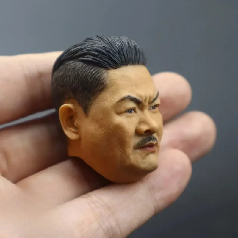 1/6 Schaal Hong Kong Acteur Suet Lam Head Carving Fat Faced Oom Head Sculpt Model Fit 12 "Action Figure accessoires Collectie