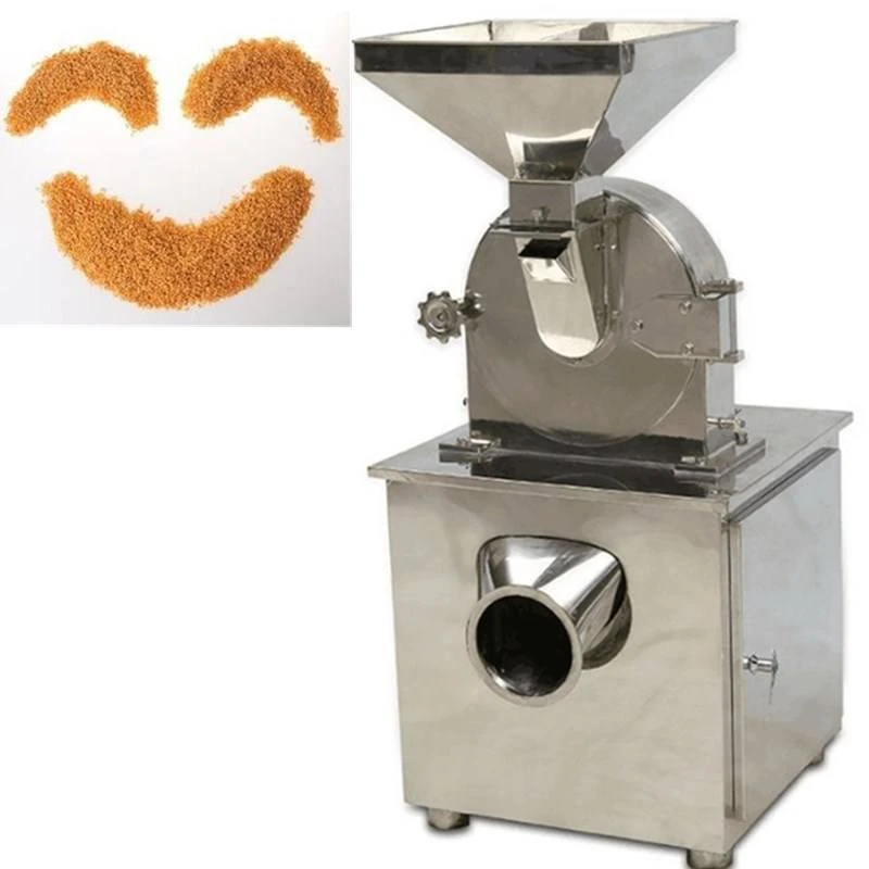 Stainless Steel Corn Seed Rice Wheat Fine Flour Grinding Equipment Mill Machine