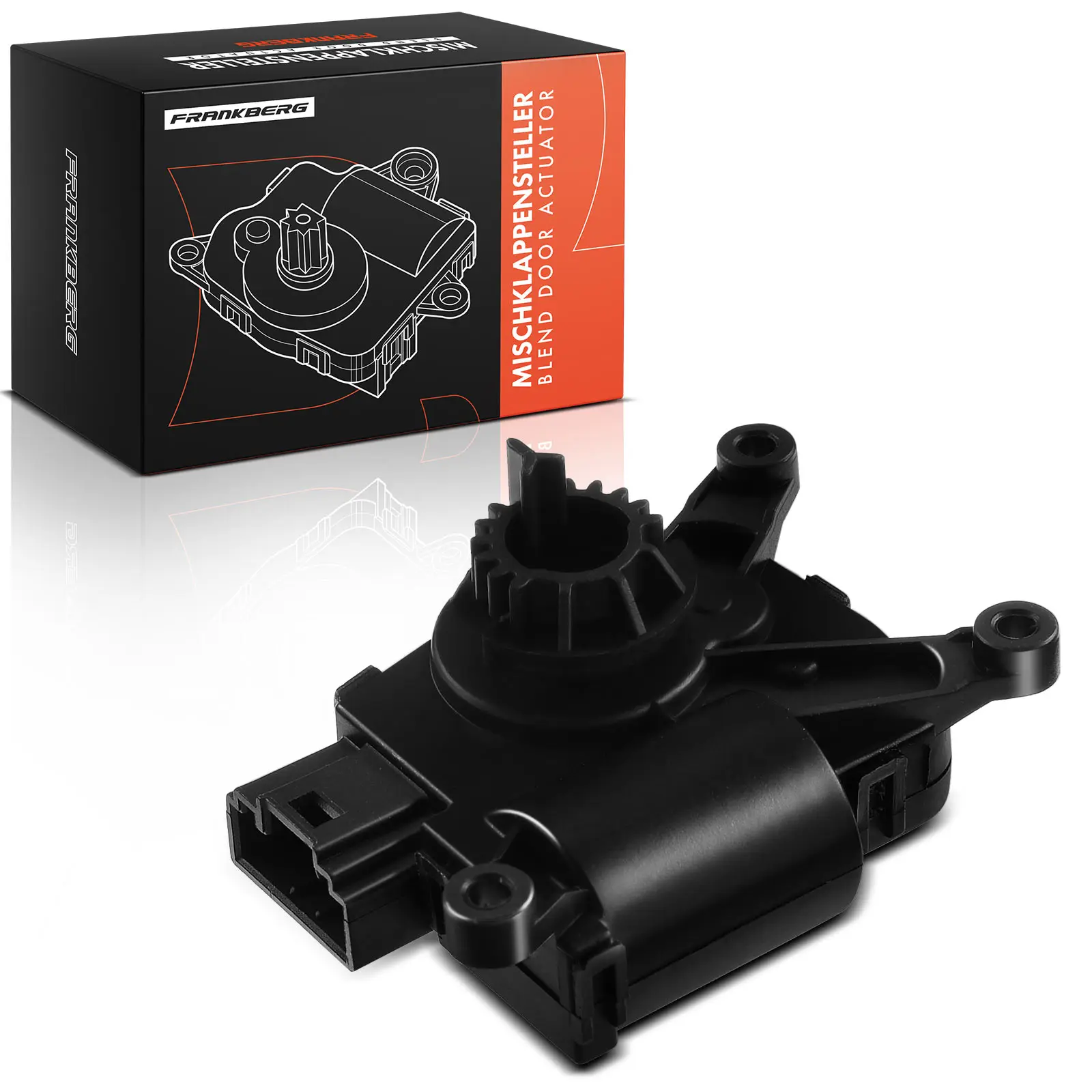 Frankberg 1x servomotor mengklep airco voor VW Golf 7 Audi A3 Seat Skoda 5Q0907511K