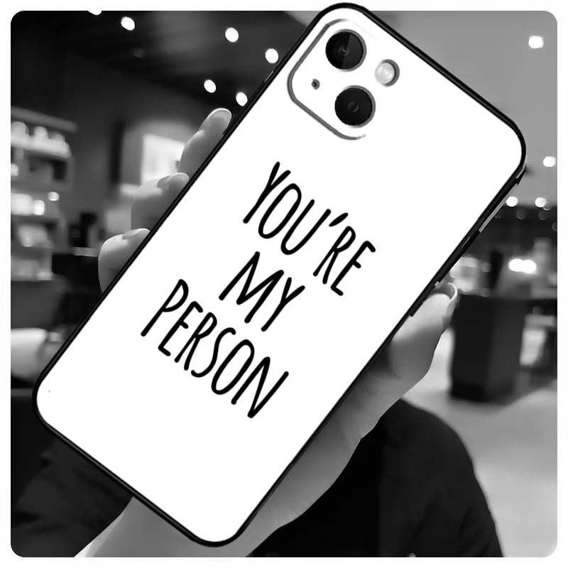 Grays Anatomy أنت شخصيتي حافظة لهاتف آيفون 17 Air 17 Pro حافظة هاتف لهاتف أبل آيفون 17 برو ماكس