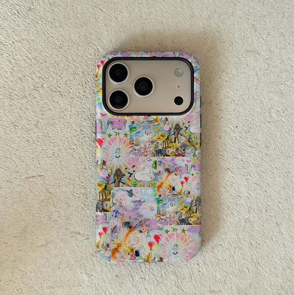 Kreatives Bladee 333 Design Handyhülle für iPhone 17 17e 16e 16 15 14 13 12 11 X XS XR XSMAX 7 8 Air Pro Max Plus Doppelschichtig