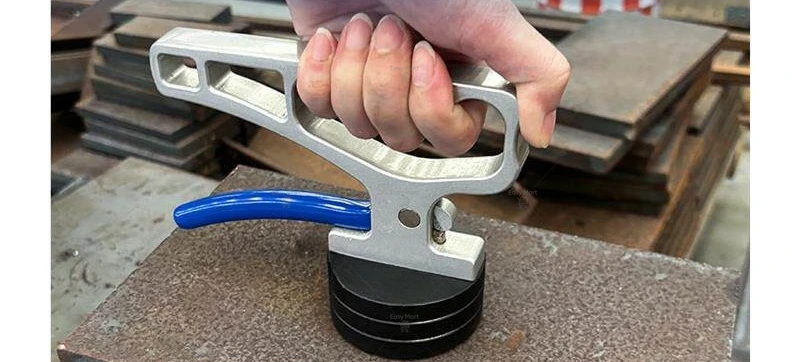Magnetic Lifting Handle Powerful Magnet Handle Multi Use Gadgets Portable Collector Quick Release Manual Holder Portable Crane
