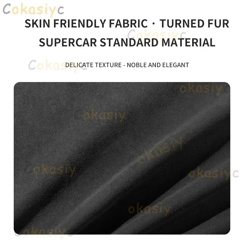 غطاء مفتاح السيارة لـ LYNK & CO 08 2022 2023 2024 LYNK CO 08 لـ LYNKCO 01 02 03 05 06 09 Suede Auto Key Fob حامل المفاتيح #4