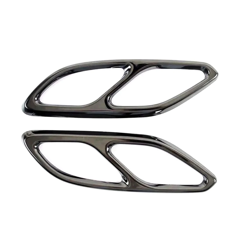 For Mercedes Benz CLA Class C118 W118 2020-2023 Car Tail Muffler Exhaust Pipe Cover Trim Exterior Replacement - A