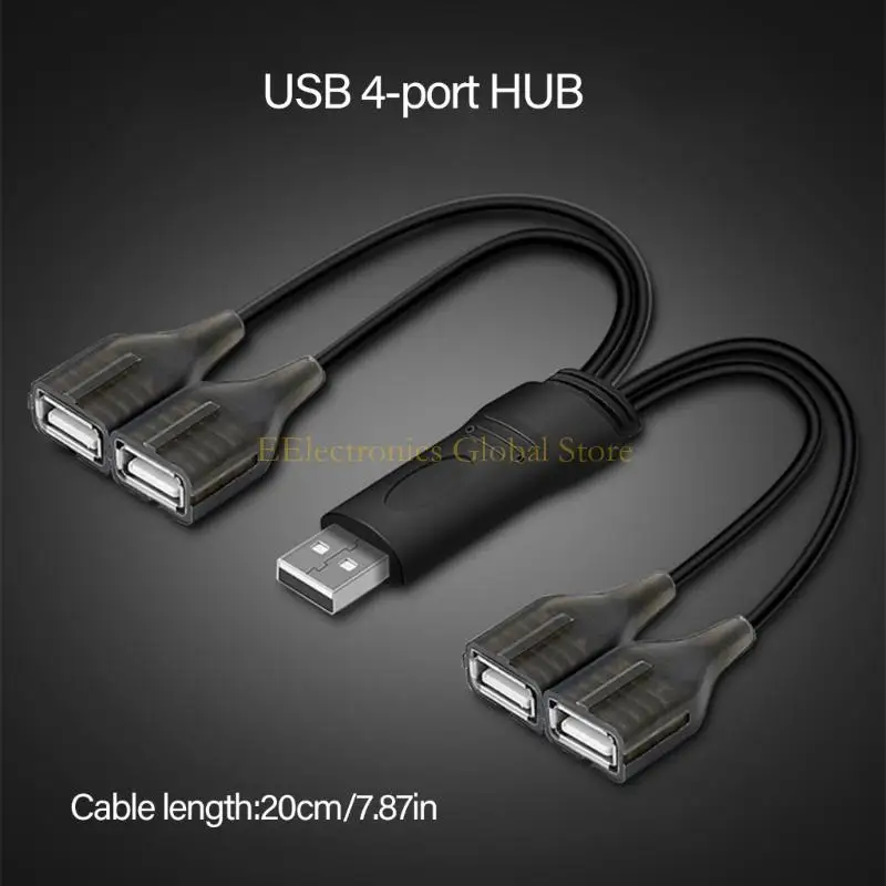 

462b USB -USB 2.0 Адаптер зарядка 4 в 1 USB 2.0 Сплиттер