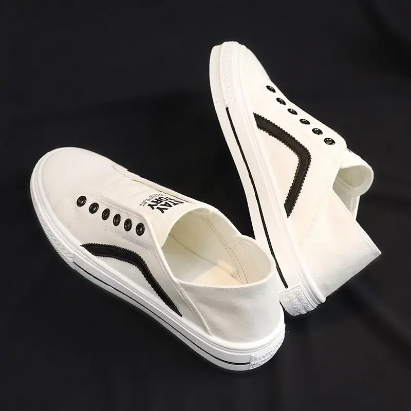 Men's Vulcanize Shoes Casual Board Shoe Fashion 2024 Sneakers Male Breathable Legitimate Trend Cheap Liquidation Leisure Trendy