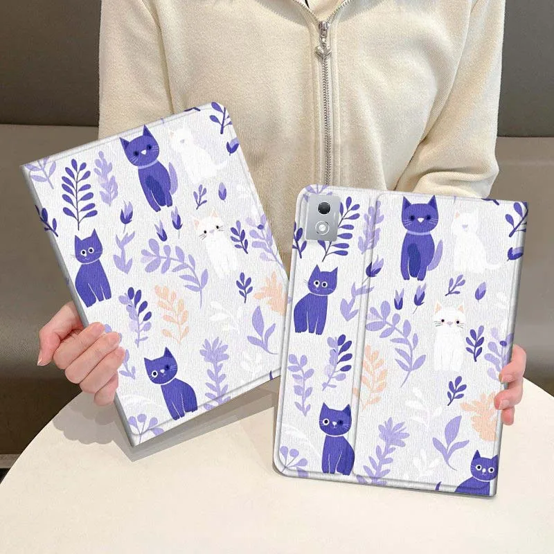 

Hot Anime Cat Cute Tablet Case For Legion Xiaoxin Pad P12 Pro Y900 GT 2023 2025 12.1 12.7 14.5 inch