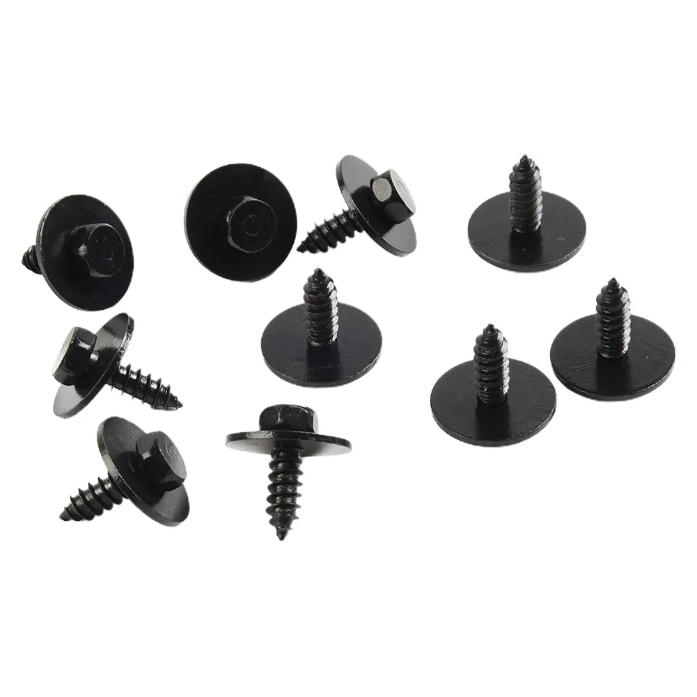 

Hex Head Screw Truck 07147129160 10PCS Black Exterior Accessories For BMW E46 E60 E90 Hex Head Replace Install