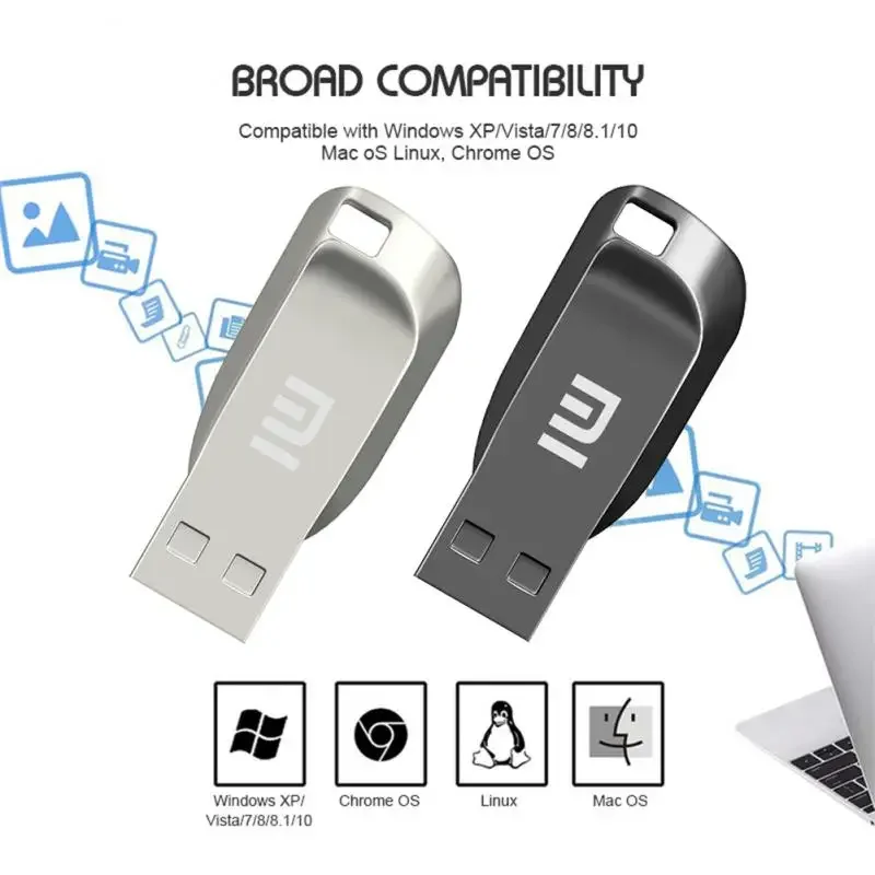 Xiaomi 2tb High Speed Pen Drive 1tb USB 3.0 Flash Drive Usb 3. 0 Memory Stick 512gb 128g U Drive Pendrive Metal Memoria Usb Disk