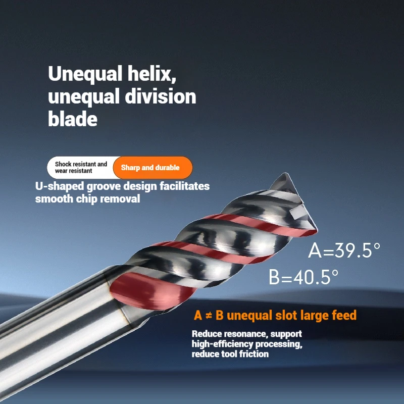 HRC70 HRC62 4 المزامير كربيد نهاية مطحنة R Bullnose R0 5 R1 R2 R3 70 درجة أداة قطع المعادن بالقطع