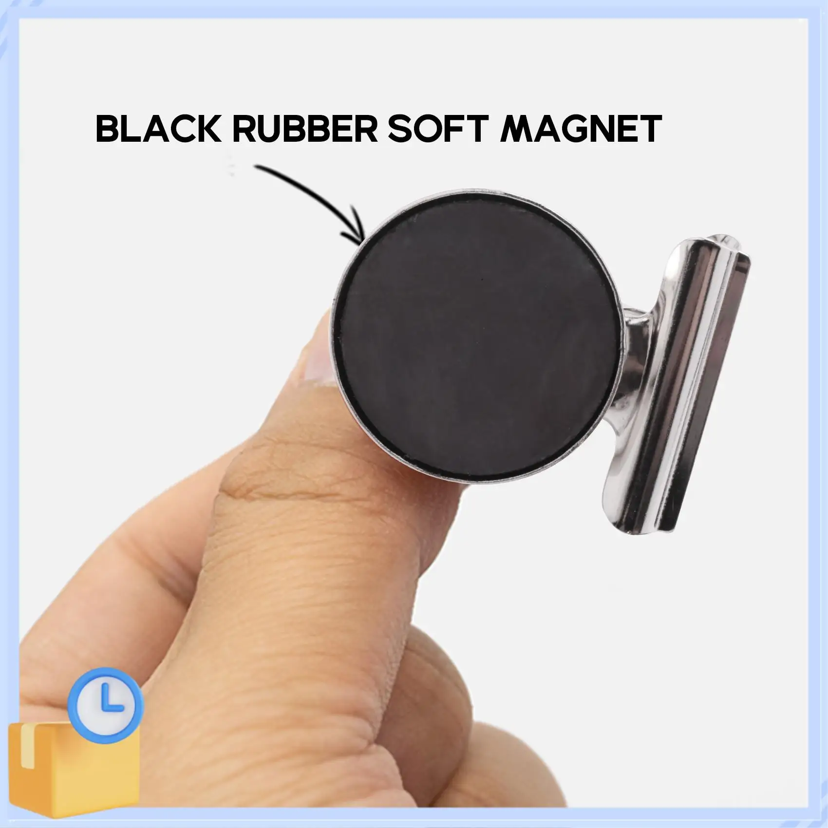 Popular 20 Pack Magnetic Clips,Scratch-Free Refrigerator Strong Magnet Clips,Binder Clips Paper Clamps,Whiteboard Magnets Clips