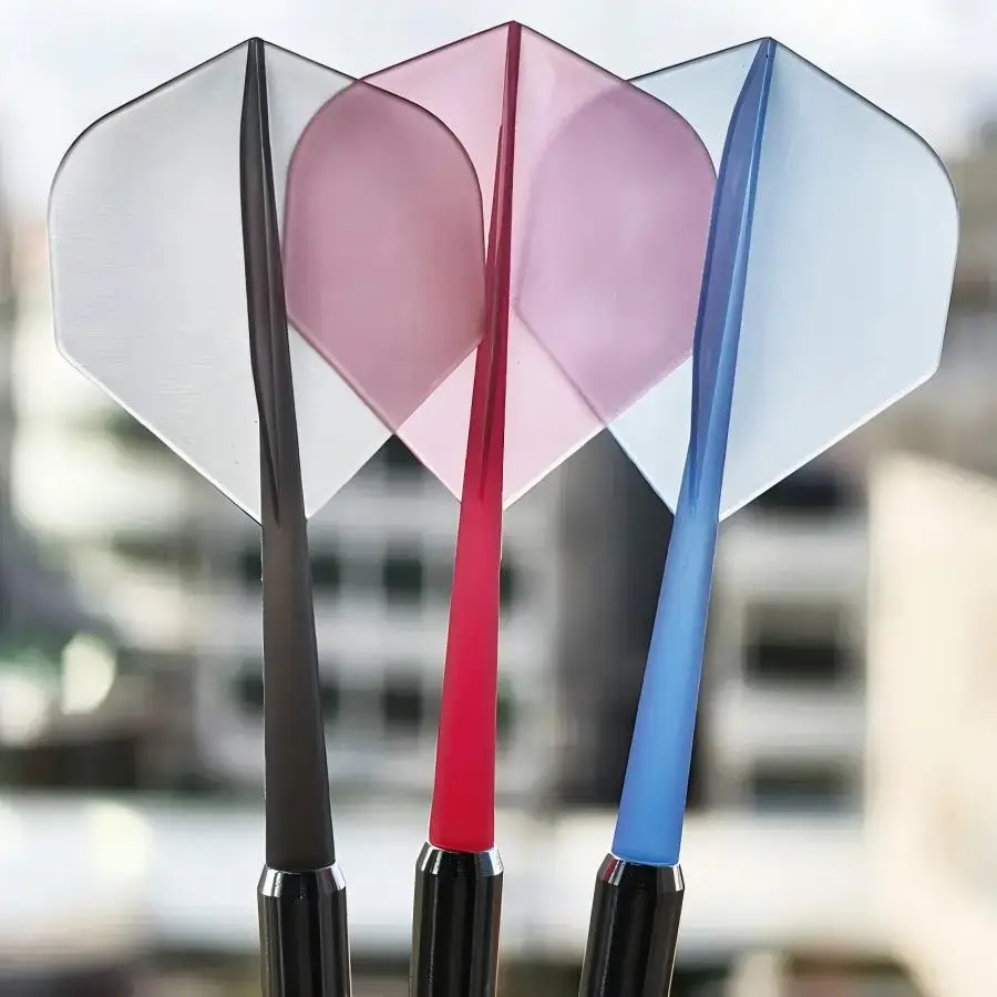 

12Pcs Durable Plastic Dart Flight Tail Wings Set,High Hardness to Mix and Match,Resistant to Deformation,Enhances Accuracy