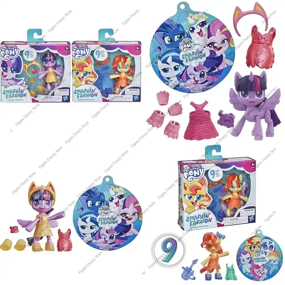 

Special Offer for My Little Pony Smashin Fashion Sunset Shimmer Set Twilight Sparkle 3 Inch Poseable Figure with Fashion