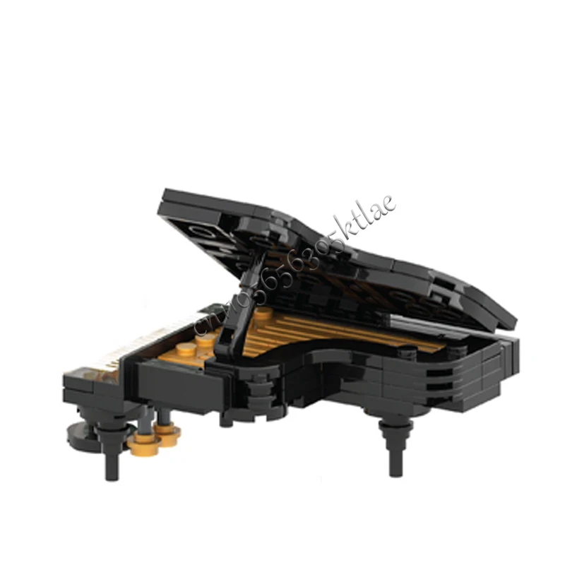 1614 PCS City Street Scene  Main Street Music Shop City Edition MOC Customize Modular Building Block DIY Assembly Toy Gift