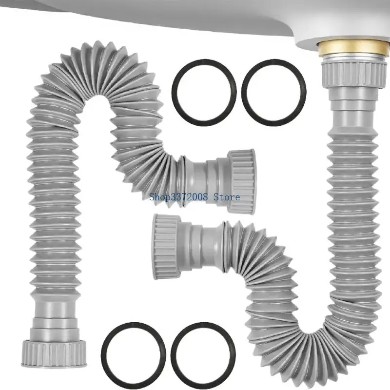 

Расширяемая двойная раковина, установите гибкую ловушку с коррозионной стойкостью