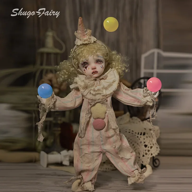 

ShugaFairy Sekino 1/6 Plus Bjd Dolls Halloween Clown Style Haunted House Party High Quality Doll Ball Jointed Dolls Toys