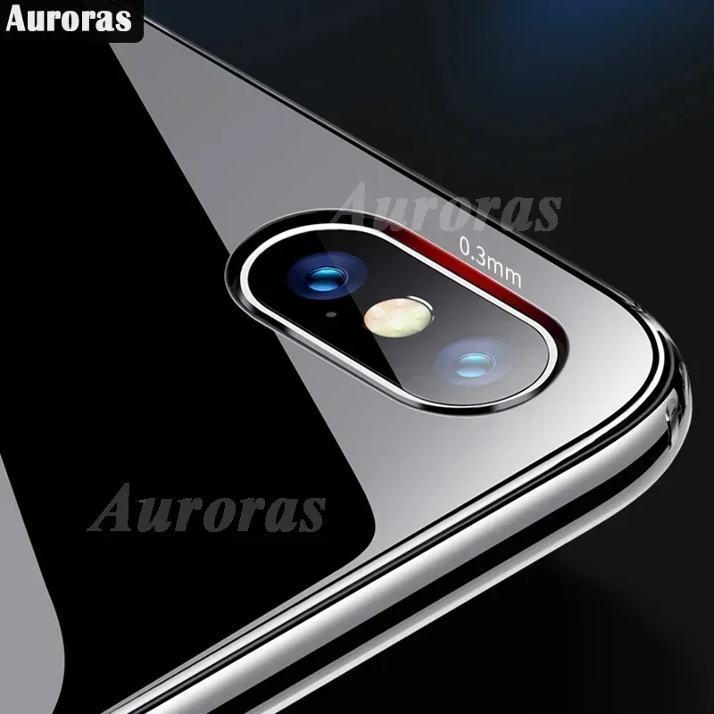 Auroras 2 buah untuk Honor Magic6 Pro 5G casing asli transparan cangkang silikon lembut untuk Honor Magic 7 6 5 Pro Cover Fundas