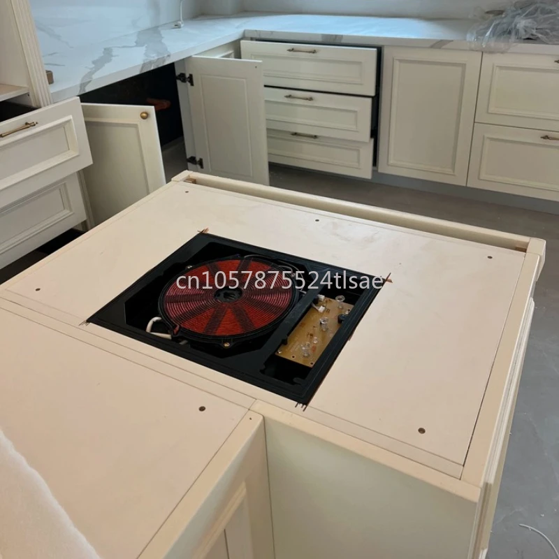 2400W Hidden Rock Slab Induction Cooker Embedded Invisible Induction Cooker Nakashimadai Hot Pot Dining Table