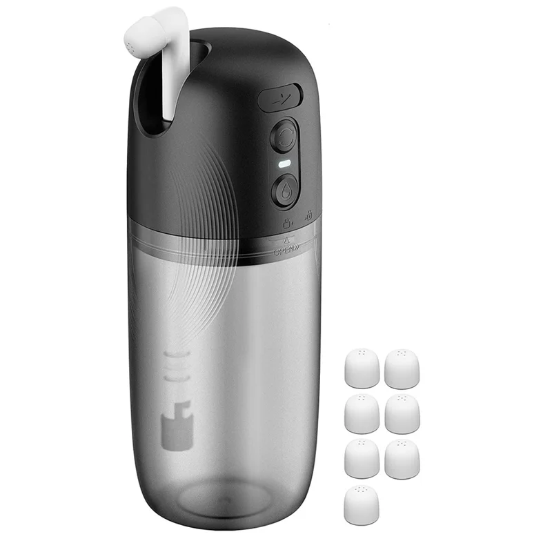 A74E-للضغط العالي المحمول للسفر - بخاخ بيديت كهربائي محمول 3 إعدادات للضغط، USB-C قابل لإعادة الشحن