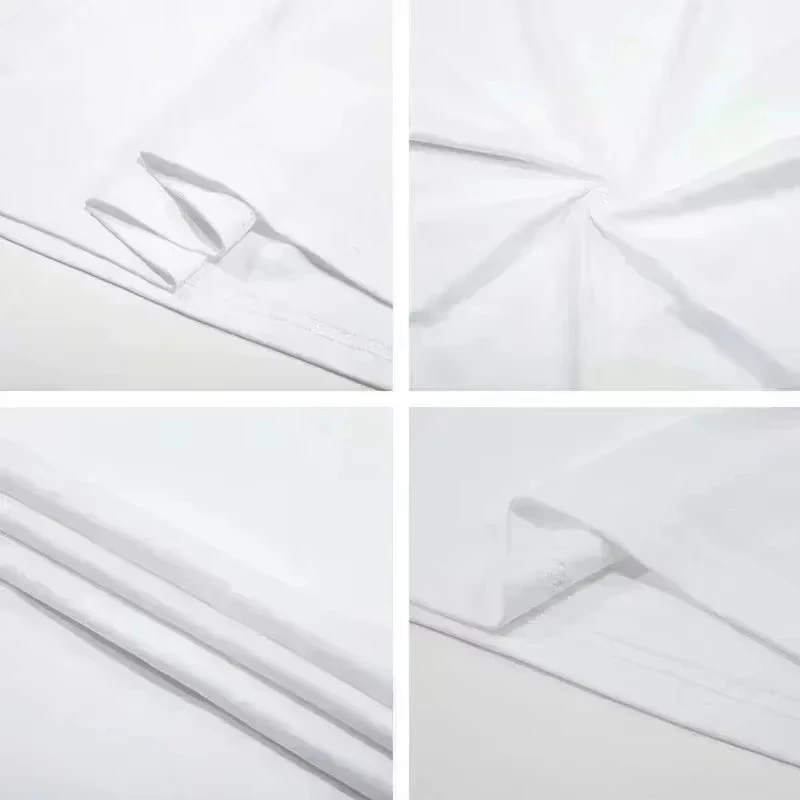 2025 الأمريكية قصيرة الأكمام القطن تيشيرت صيفي الشباب النساء Ins بلايز فضفاضة مستديرة الرقبة موضة العلامة التجارية تنوعا بسيطة