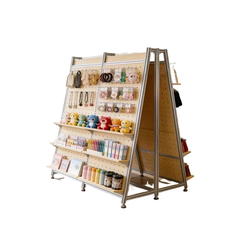 Merchandise store storage rack floor rack, multi-layer picture bookshelf, stationery picture book rack