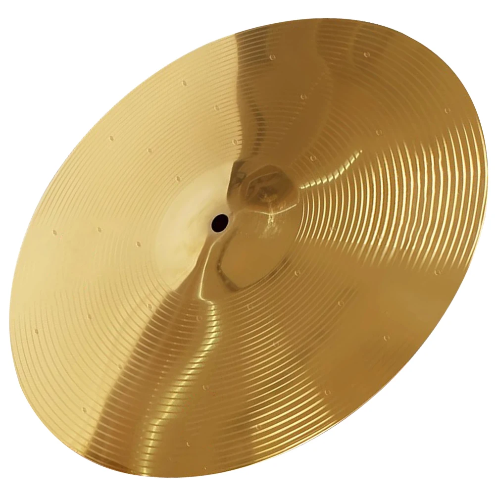 

Brass Alloy Drum Cymbals for Drums Rhythm Replacement Jazz Metal Practice Crash Splash Sturdy Material Warm Sound Balanced