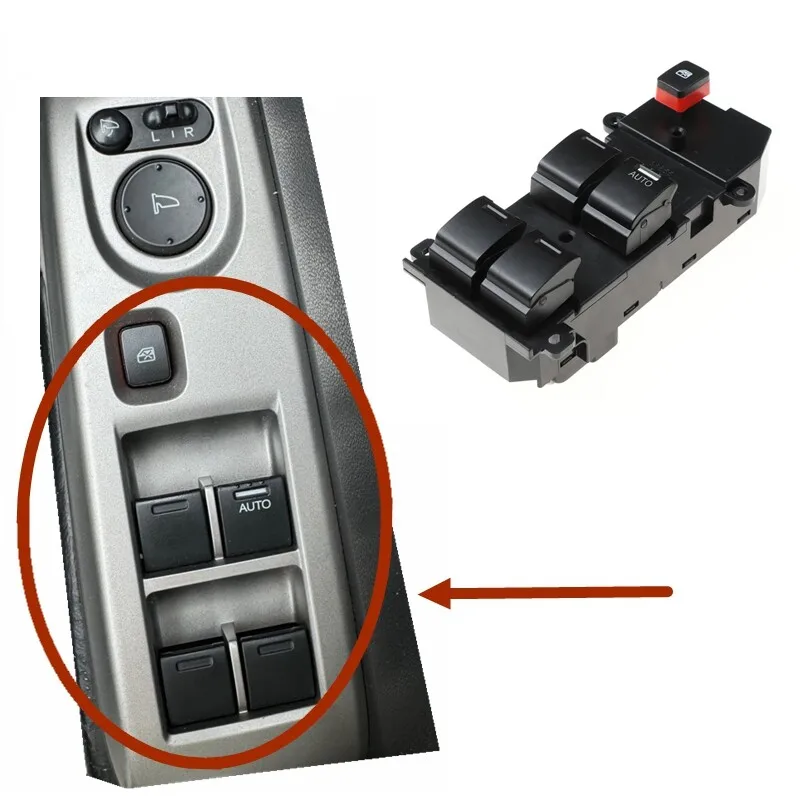 35750-TM0-F01 35750-TM0-A01 Power Window Master Control Switch for Honda City 2007-2012 35750TM0F01 35750TM0A01