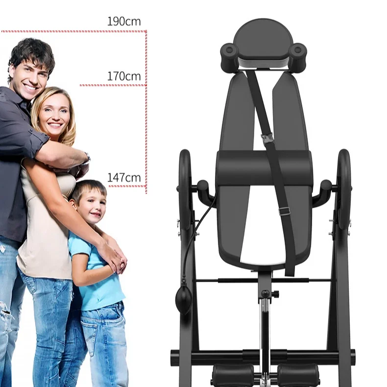 Cheaper Inversion Table With Adjustable Headrest 300 lb Weight Capacity Handstand Machine Inversion Table