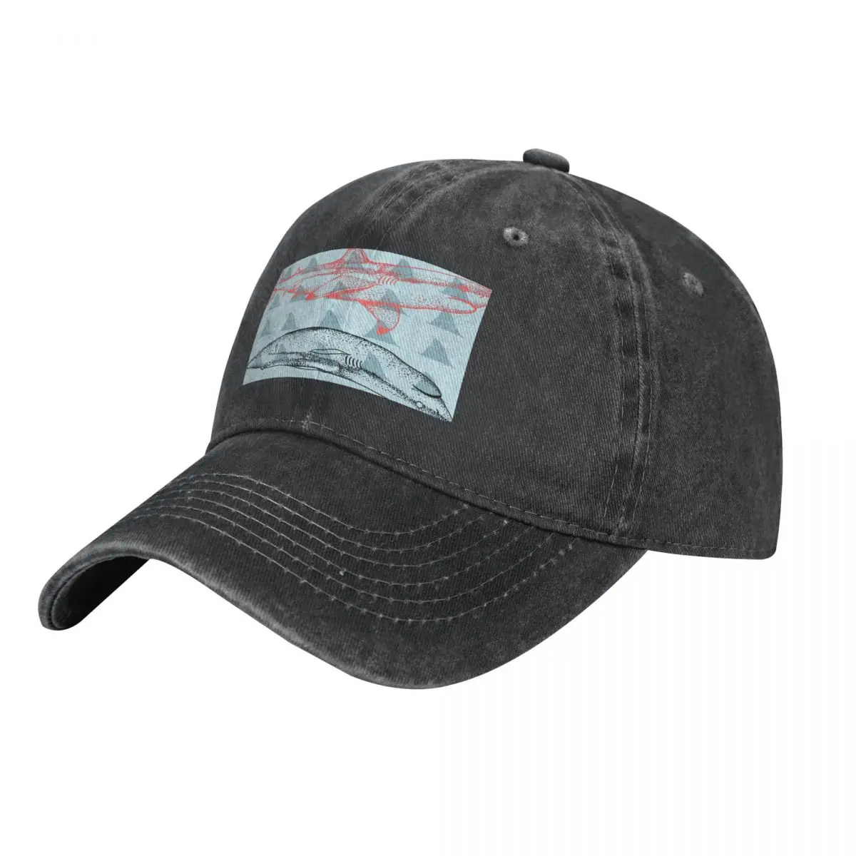 

Shark Conservation Cowboy Hat Sunhat Snap Back Hat Women's Hats Men's