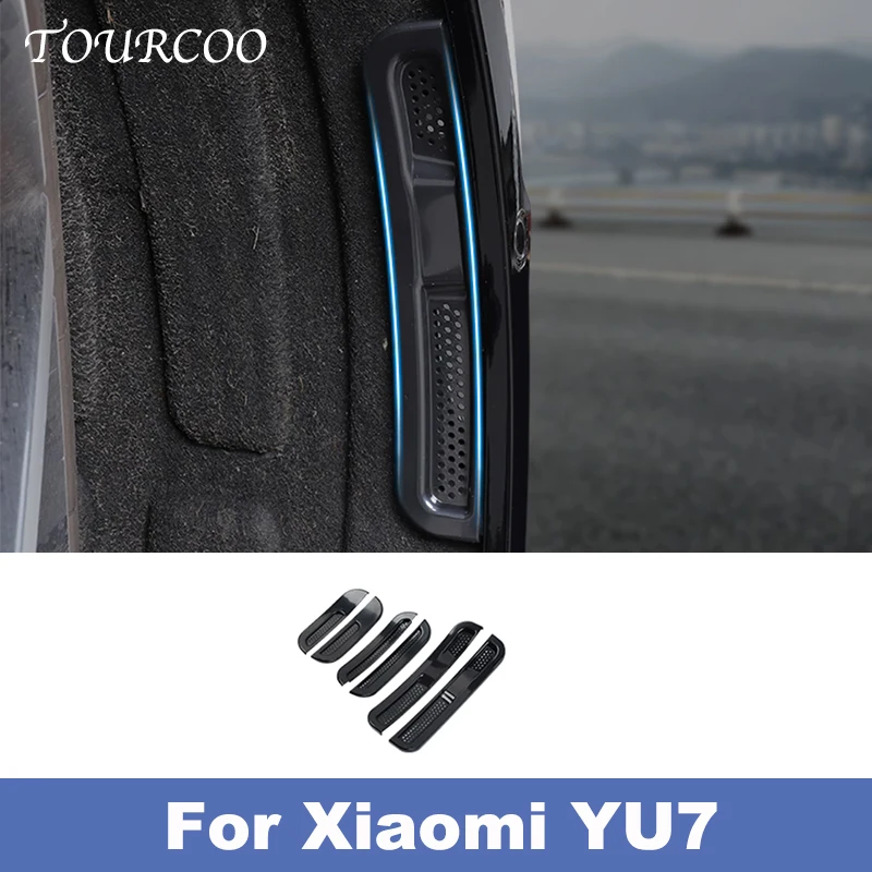 

Для Xiaomi YU7 2025 2026, передняя и задняя защитная крышка воздухозаборника, фильтр для мусора в салоне, аксессуары