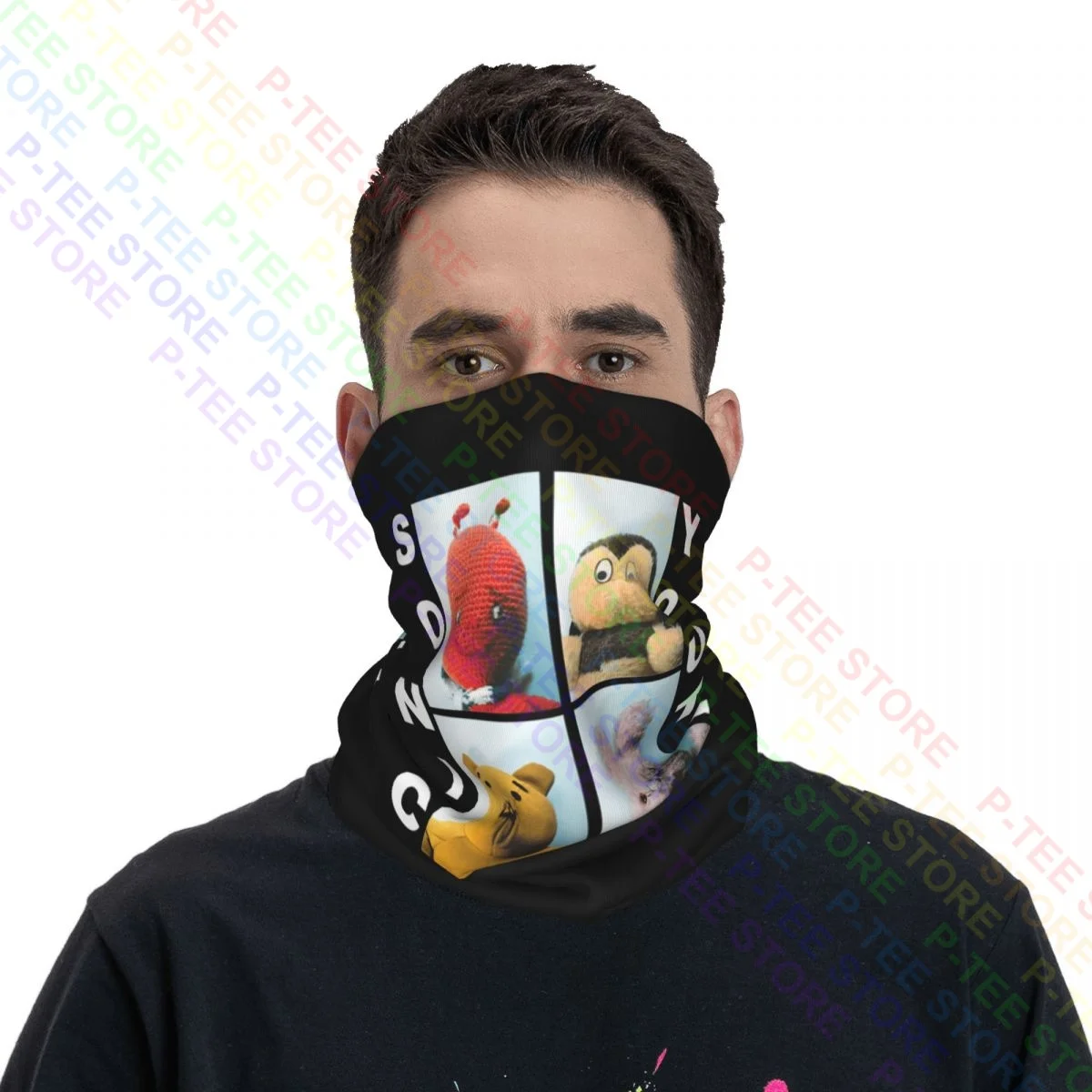 Sonic Youth Dirty Album Tour Neck Gaiter Bandana Scarf Face Mask Unisex Half Mask Magic Scarf