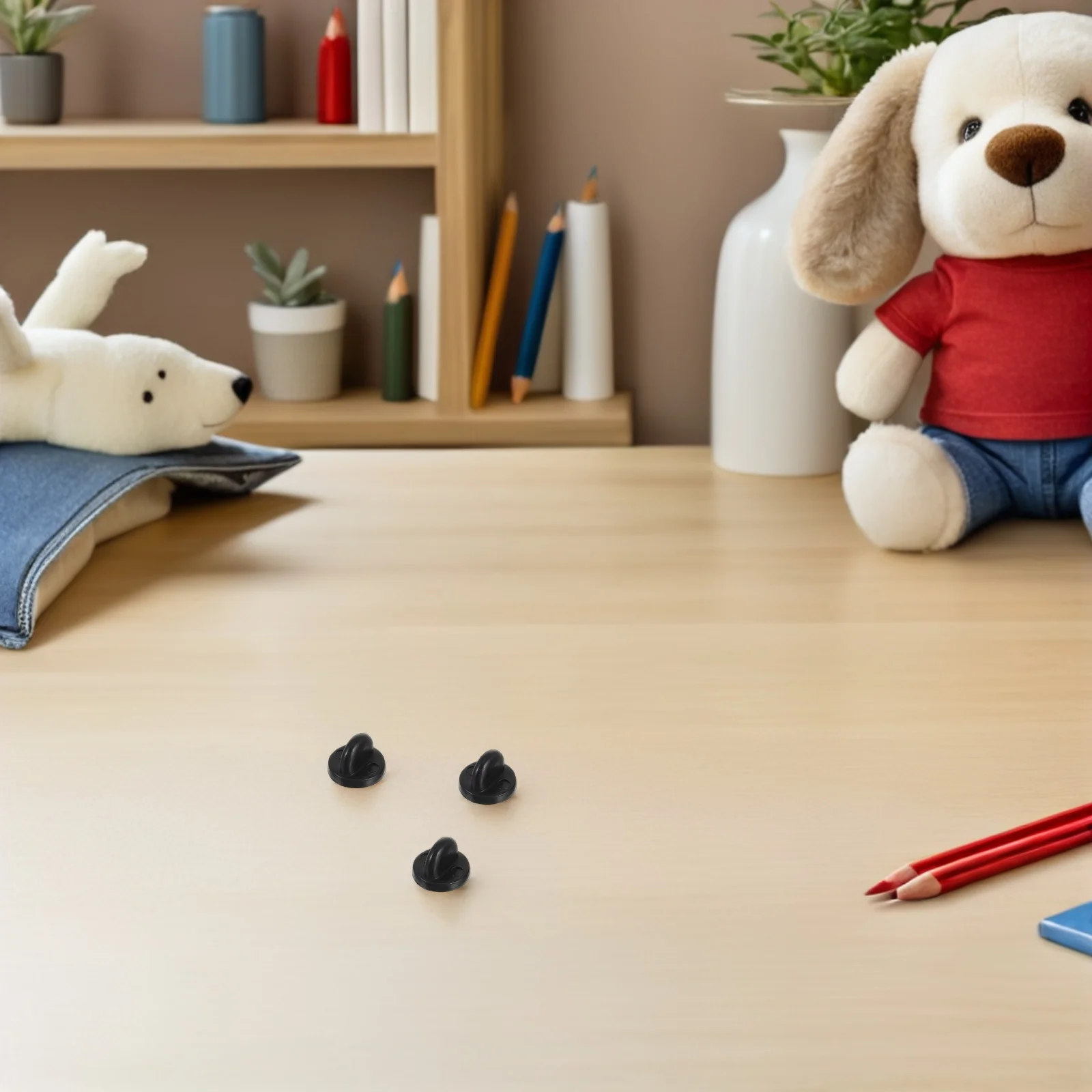 300 قطعة شكل دائري دبوس أقفال المطاط فراشة دعم لشارات بروش دبابيس التلبيب قبضة قوية السحابات مثالية للحفلات #3