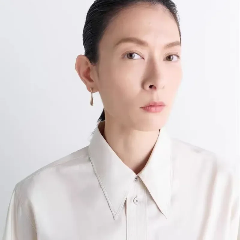 26 New Earrings Combination Set Personalized Urban Commuter Simple Earrings Niche Versatile Water Drop Geometric Earrings