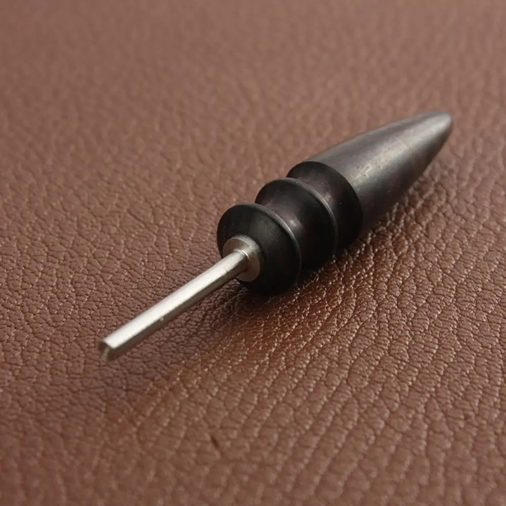 Burnisher Bit Leather Polisher 2 Pack Leather Burnisher Bits Set Rotary Polishing Tools for Diy Craft Edge Slicker for Hand
