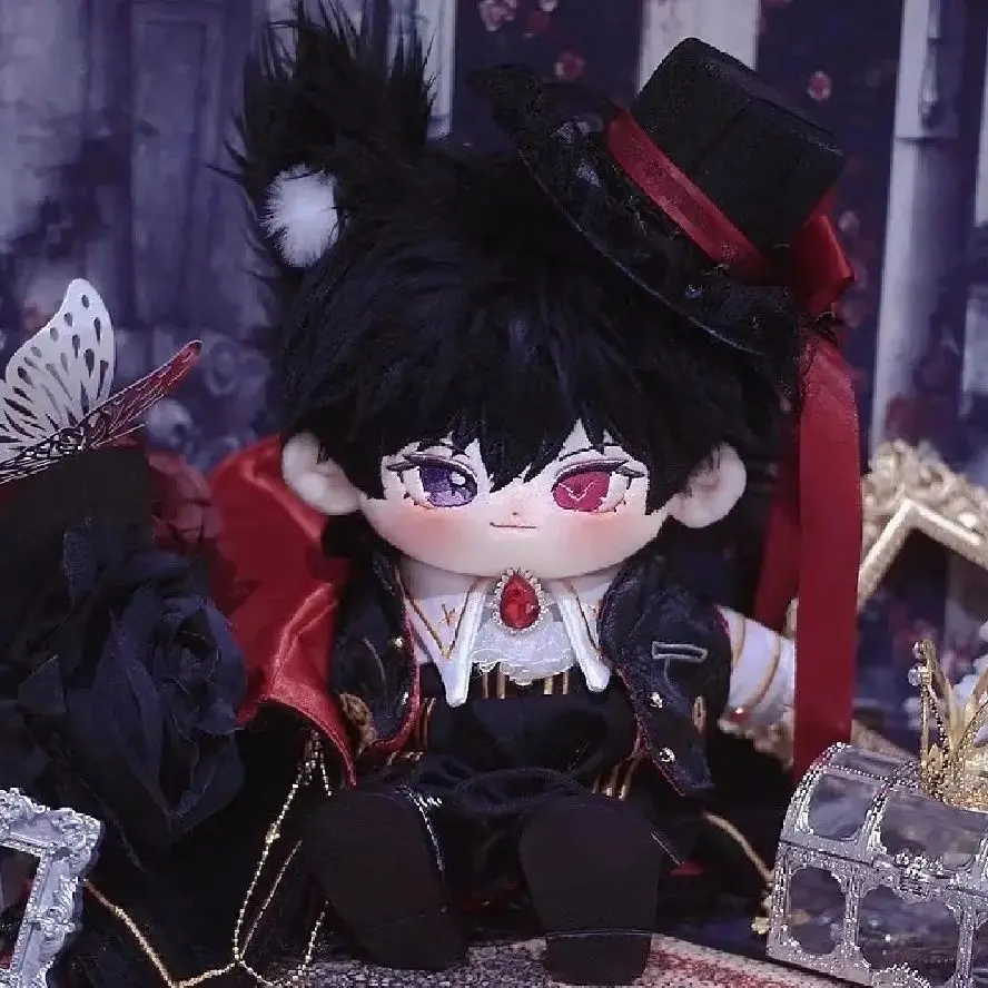 20 Cm Wypchana pluszowa lalka Anime Bolshy Lelouch Dress-up Bawełniana lalka Różne źrenice ACG Zabawka dla dzieci Wyślij przyjaciołom prezent dla dorosłych Xmas