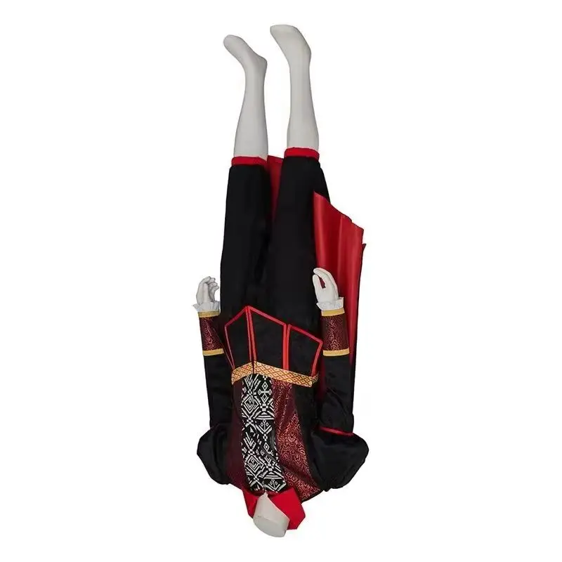 Disfraz de Vampiro Conde Drácula, Traje Gótico Medieval Isabelino con Capa, para Pascua, Halloween, Carnaval y Fiestas