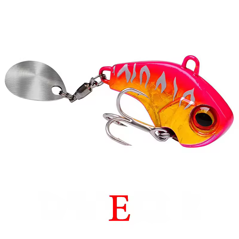 Fishing Lures Wobble Rotating Metal Vib Vibration Bait Winter Fishing 6g 15g 28g Artificial Hard Baits Spinner Spoon Lure Pesca - Image 8