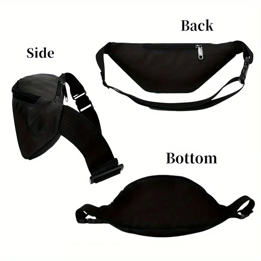 محفظة رجالية بتصميم كلاسيكي من Leica، حقيبة ظهر للخصر، حقيبة صدر كروس للشارع، كاجوال، رياضية، عصرية، بسيطة، فريدة من نوعها، مطبوعة