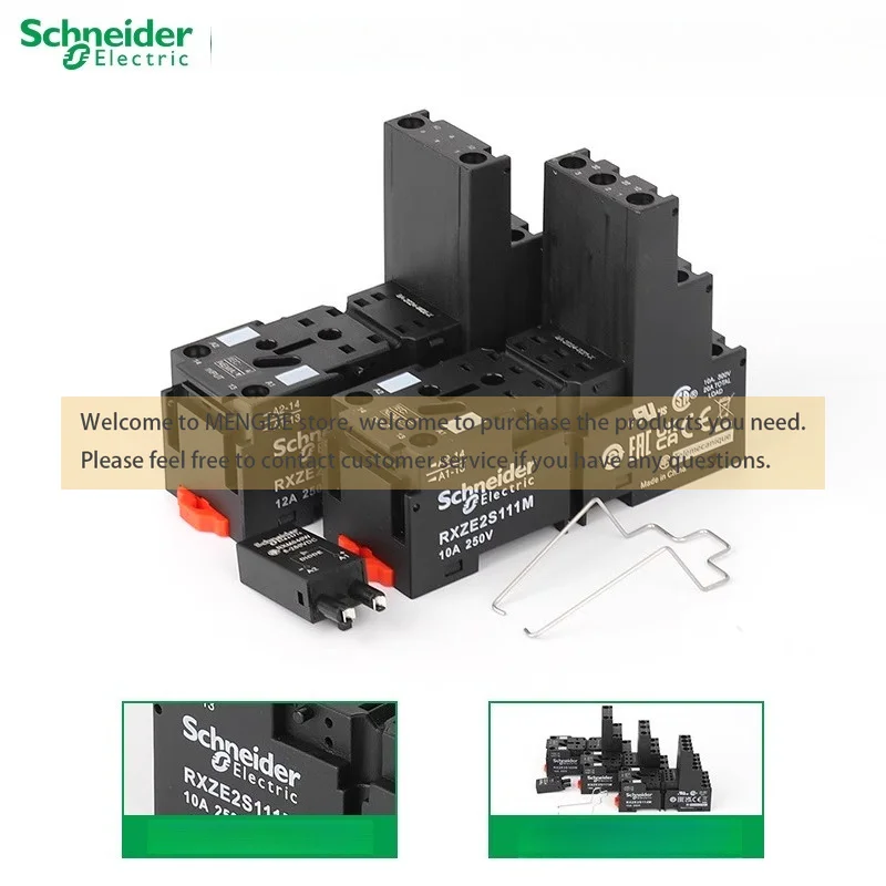 10PCS Schneider Electric RXZE2S108M RXZE2S111M RXZE2S114M Separable Relay 8 11 14 Pin 12A New Original